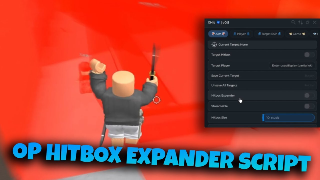 Hitbox Expander Script (Roblox exploiting)