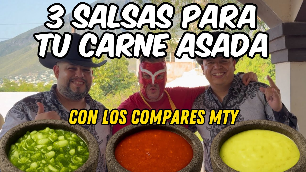 3 salsas que no pueden faltar en tu carne asada | Enmascarbon 