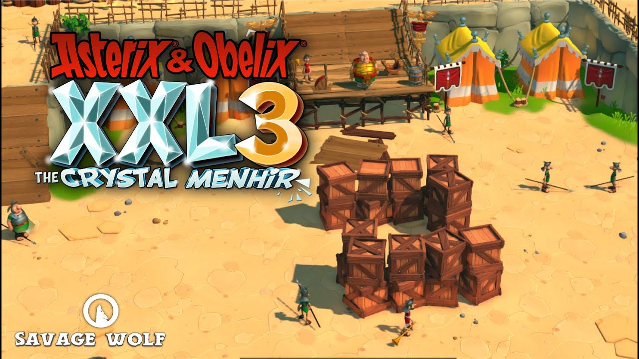 🐺 Asterix & Obelix XXL 3: The Crystal Menhir 💎 #4 | ИДЁМ ЗА ЛИЦЕНЗИЕЙ В АКВАРИУМ 🎮