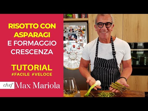 Asparagus and Crescenza Cheese Risotto