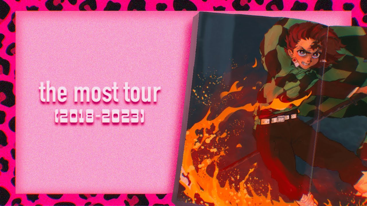 this is definitely THE MOST digital sketchbook tour ever.