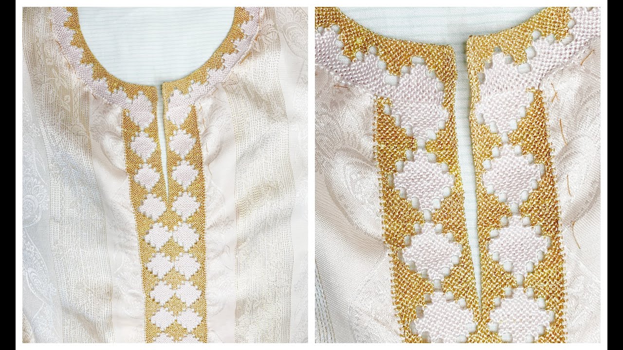 فتحة العنق لزواقة الجكار