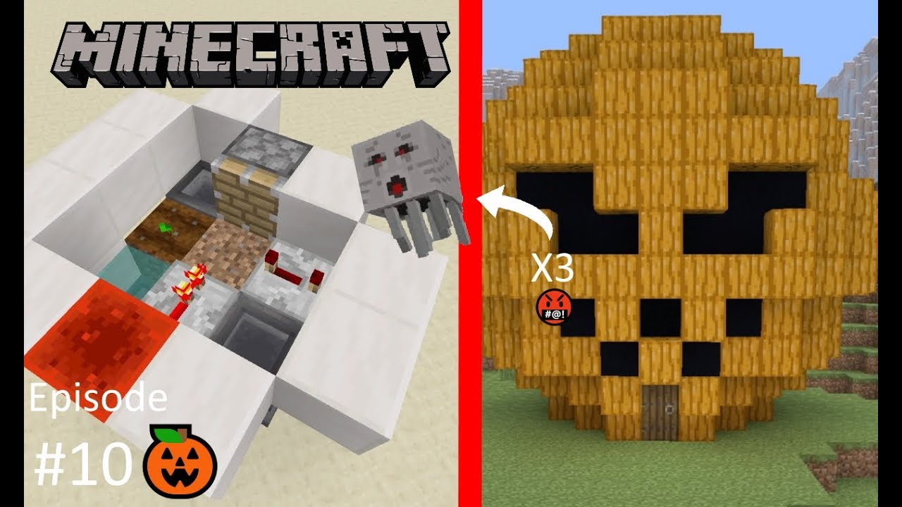[TUTO] LET'S PLAY MINECRAFT S1 : UNE CITROUILLE GÉANTE PLUS USINE 🎃