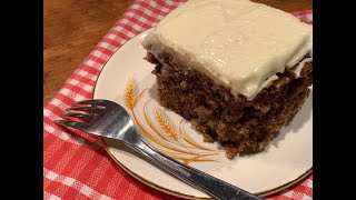Carrot Cake: When all the stuff you stocked up on Musgo!