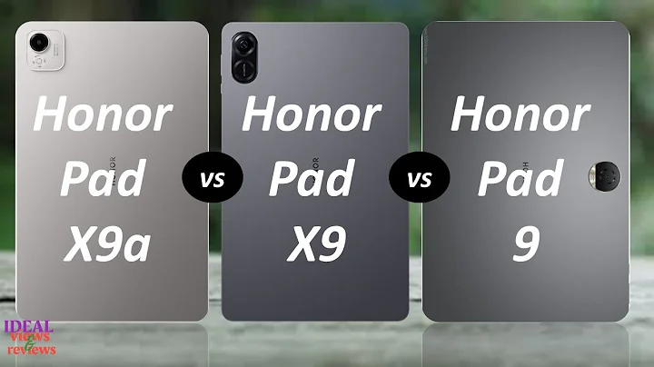 Honor Pad X9a vs Honor Pad X9 4G vs Honor Pad 9 5G?
