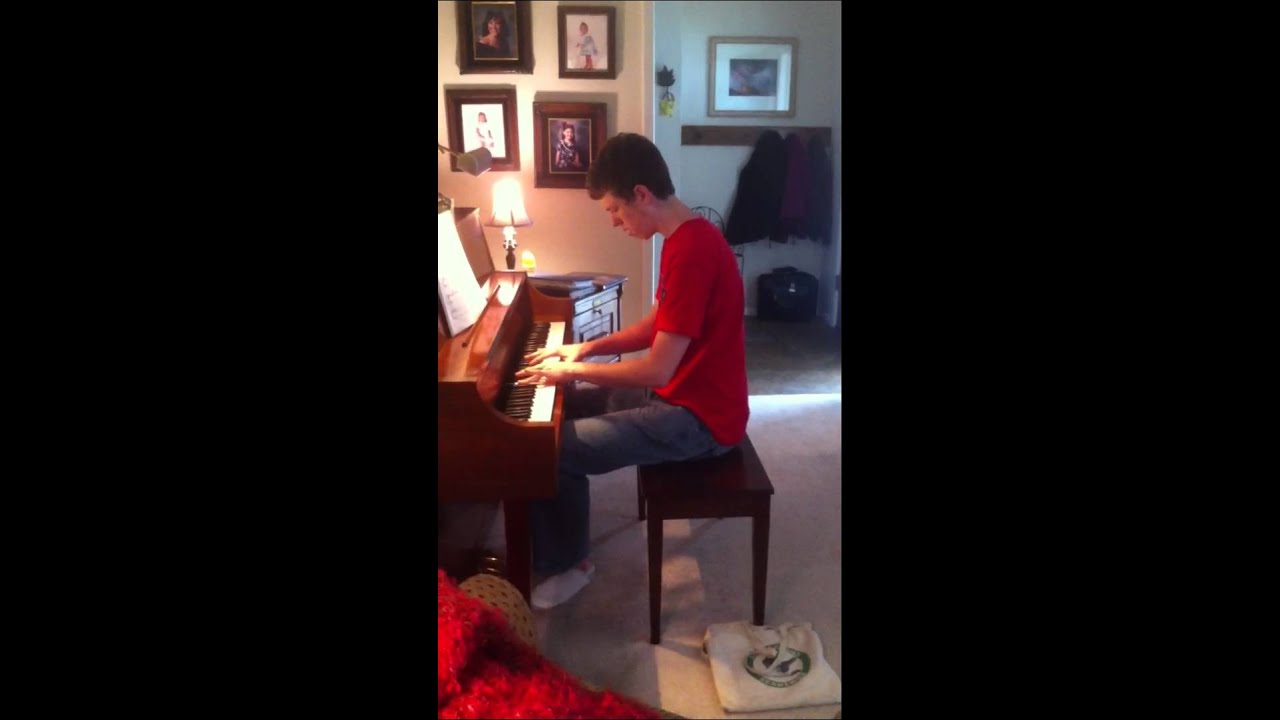 Justin Meier Playing Concerto in A Minor by Jean Williams YouTube