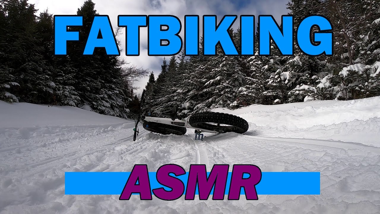 Fatbiking on Snow ASMR