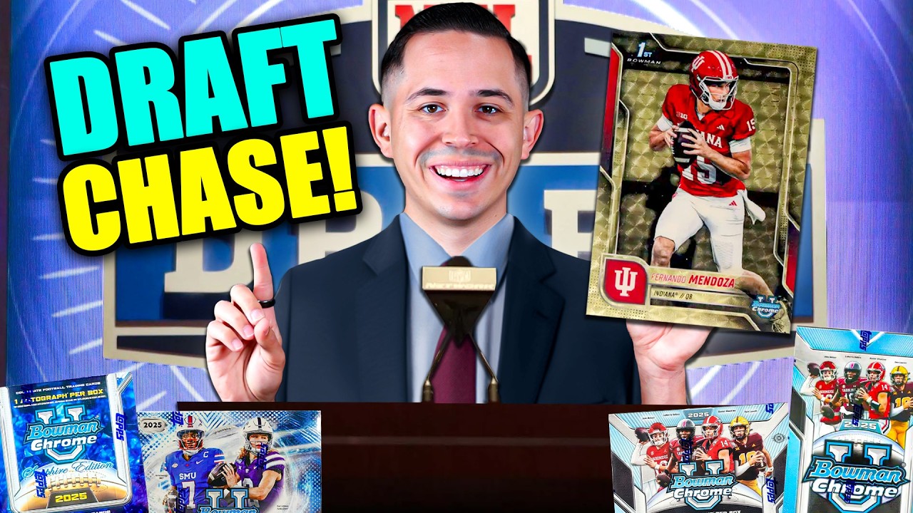 I Ripped EVERY College Football Product Before The Draft! 🤯 *MENDOZA CHASE*