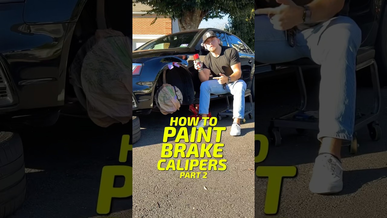 Покраска тормозного суппорта своими руками — на моем Audi A4 B8.5 🏎️💨