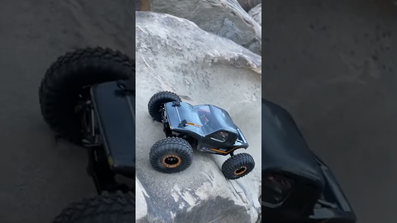 Axial Scx24 boulder climbing! 