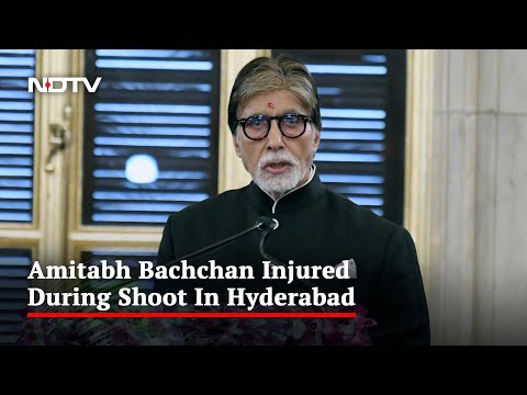 Amitabh Bachchan Injured On Set In Hyderabad: "Movement And Breathing Painful"