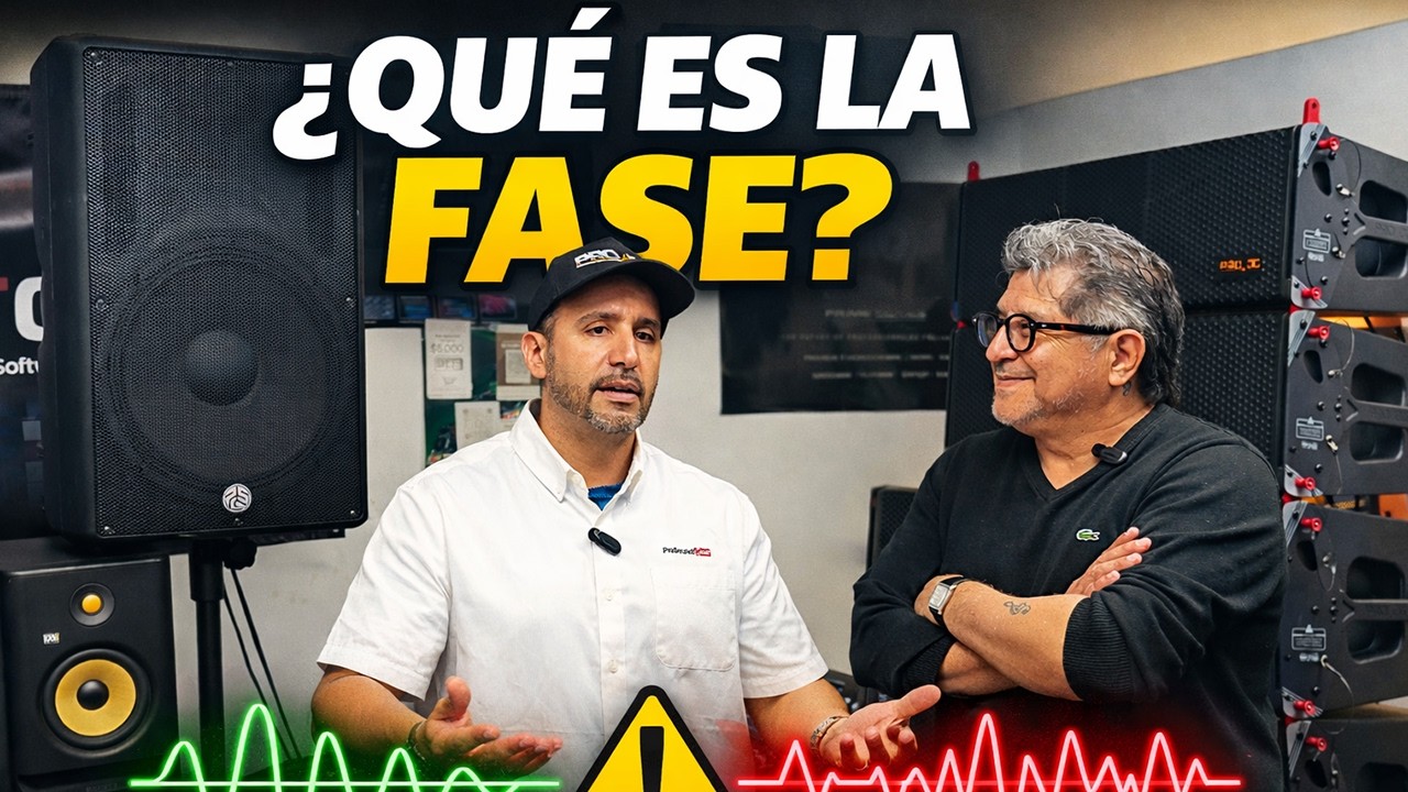 Bocinas Fuera de Fase ⚠️ | Cómo Identificar Problemas de Fase en Audio Profesional y Que es La Fase