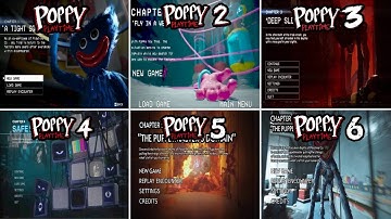 Poppy Playtime Chapter 1, 2, 3, 4, 5, 6 Full Gameplay