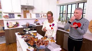 The Pretzel Co. 40 Pretzel Nuggets & 8 Twisted Pretzels w/ Dip on QVC