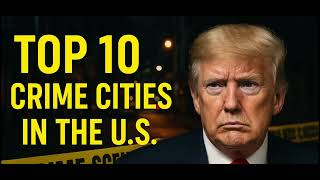 Top 10 Most Dangerous Cities in America (2025 Shocking Stats!)#crimenews #dangerouscities