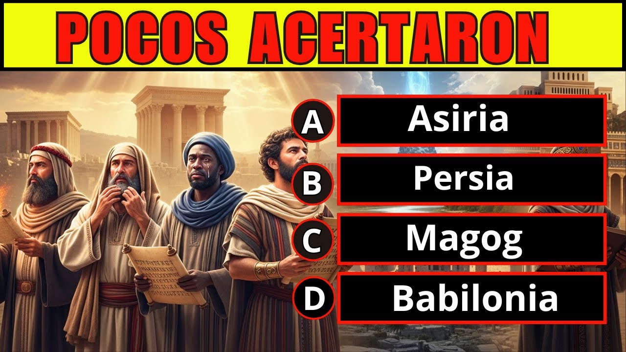 PROFETAS MAYORES DE LA BIBLIA CON 50 PREGUNTAS/ Reto Biblico Divertido