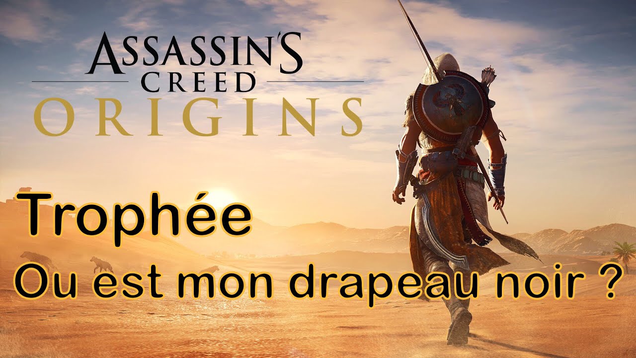 Assassins Creed Origins Crête dor Noir Portefeuille 