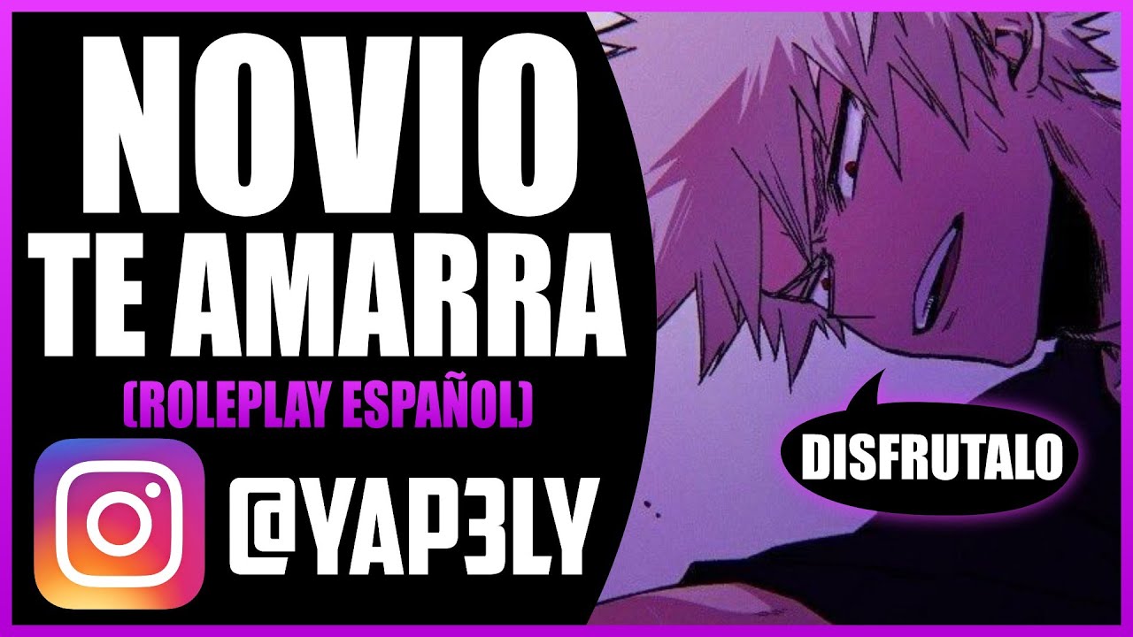 Tu novio te amarra | Roleplay Español | ASMR Bakugou