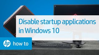 Slow computer | Stop Programs from Starting Automatically in Windows | HP Support