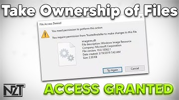 How To Take Ownership Of Files and Folders On Windows 10 /8/7