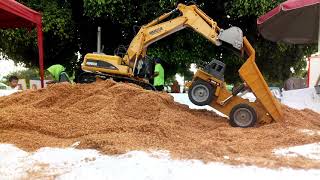 Peluang usaha rental RC excavator ||  Excavator Huina 1550 vs Huina 1540