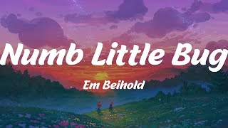 Numb Little Bug - Em Beihold (Lyrics)