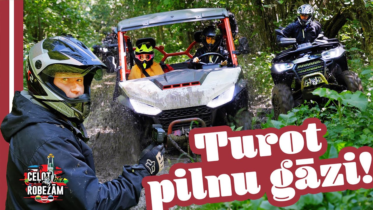 Tas tik bija piedzīvojums, 3 dienas mežā un ar kvadraciklu! Eng subt.