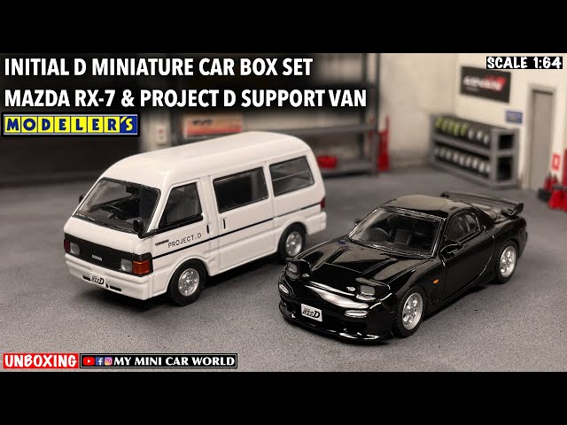 MY MINI CAR WORLD』UNBOXING MODELERS 1/64 INITIAL D MINIATURE CAR