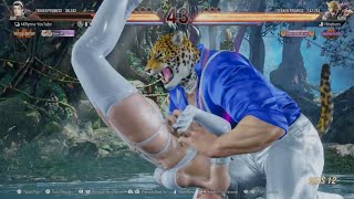 KING’S CRAZY CHAIN GRABS on JUN! 🔥 | TEKKEN 8 Ranked Match