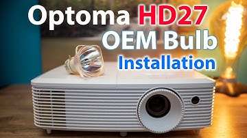 Optoma HD27 OEM Bulb Replacement and where to find!