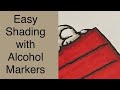 Easy shading with alcohol markers  two cards cardmaker handmadecards