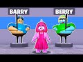 Playing as barry in barrys prison run obby roblox