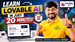 Learn Lovable AI in 20 Minutes with All New Features 2026 Unlocked.