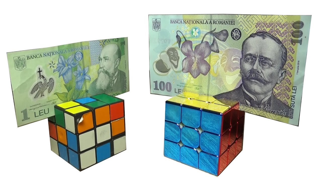 CUB DE 1 LEU vs CUB DE 1850 LEI