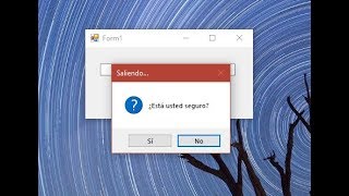 [VB.Net] Cómo cerrar una aplicación desde un MsgBox | Kevin Figueroa