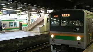 JR200系宇都宮駅発車