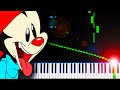 Animaniacs 2020 Theme Song - Piano Tutorial