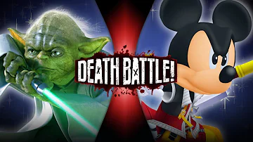 Yoda VS King Mickey (Star Wars VS Kingdom Hearts) | DEATH BATTLE!