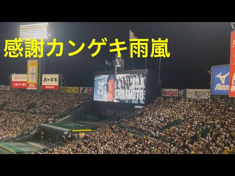 阪神タイガース　近本光司　登場曲　感謝カンゲキ雨嵐/嵐
