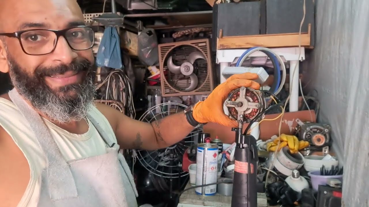 Ventilador Arno Turbo Silêncio todo fuçado!!!!