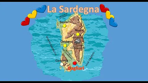 Quali sono le colline in Sardegna?