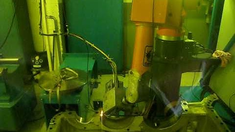 Laser cladding gearbox casing