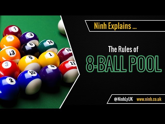 Eight-Ball 101: Learn the Rules for 8-Ball Pool