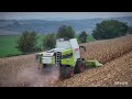 Claas lexion 7700 montana demo tour in corn