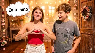 Falei “eu te amo” Pro Fran Só Pra Ver A Reação Dele 😳❤️