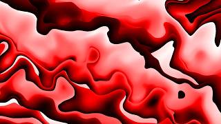 Red Flowing Relaxing Abstract Liquid Background 4K UHD TV Screen Visual