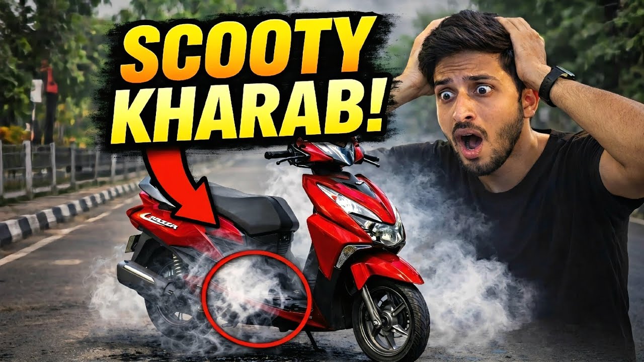 My Scooty broke down... then this happened at the Showroom