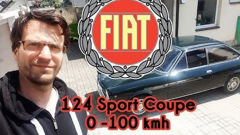 Fiat 124 Sport Coupe - 0-100 kph