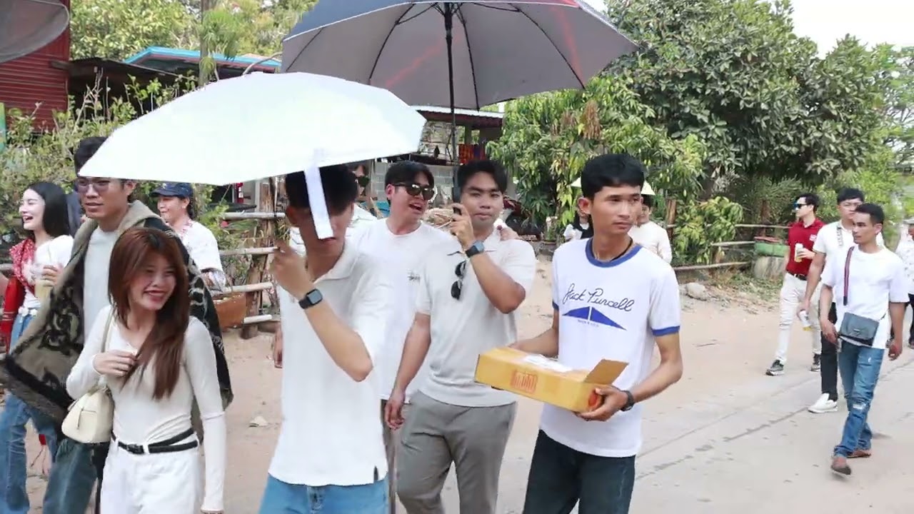 ฟ้อนกลองยาว ศิลป์เสน่หา แห่นาค งานบวช พัฒนพงษ์ รักษา ( แบงค์ ) 22 กุมภาพันธ์ 2569 #กลองยาว