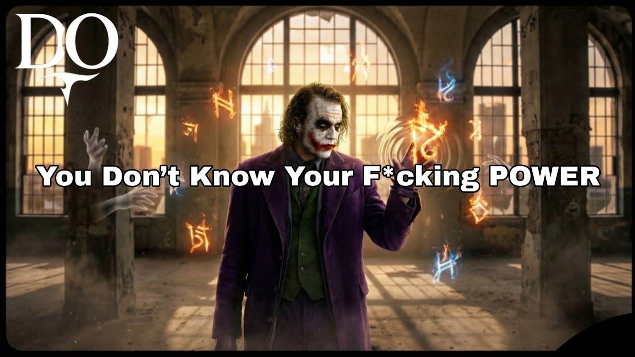 💀 Ты даже не знаешь, кто ты в мире духов… Но они знают — и это их ПУГАЕТ | Речь Джокера